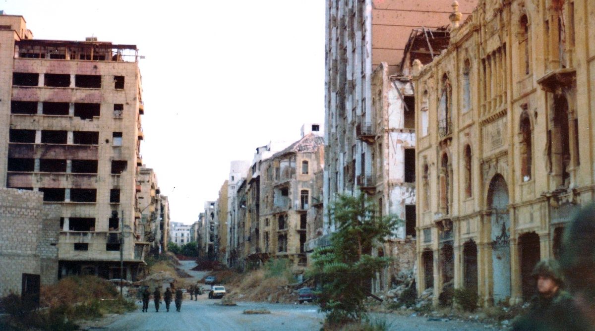 On living in a war-zone